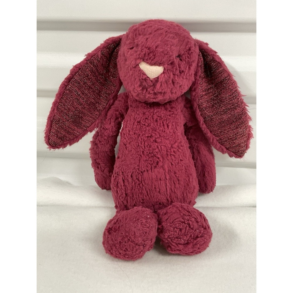 Jellycat Bashful Sparkly Cassis Bunny Medium Retired‎